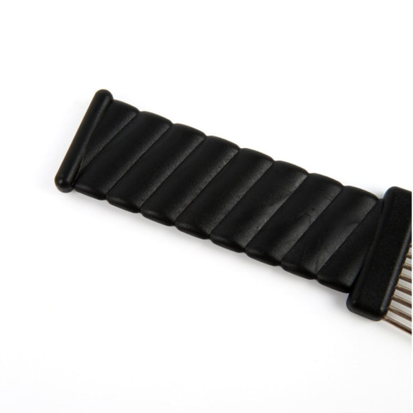 Metall med bred tand Afroval för lockigt hår Lyftval Kam Professionell frisörperuk Fläta Salong Styling Tool S1015-D
