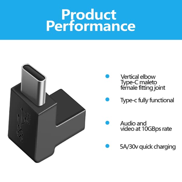 USB C -jatkoadapterit, huippunopea lataus ja jopa 10 Gbps:n tiedonsiirto null - A
