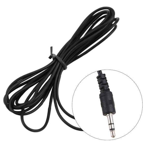 3,5 mm Aux-kabel, hane till hane, förvirringsfri, 2 m lång, för Ca
