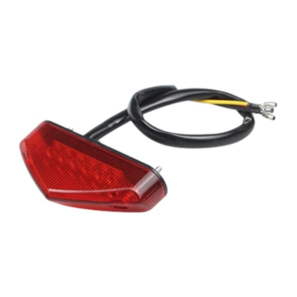 Tilpasselig Motorcykel Blinklys Flere Farvemuligheder ABS-hus 12V System Red