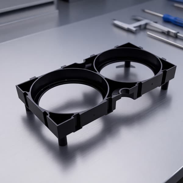 10 stk. stablebart etui lett ABS-konstruksjon for 60144 Li-batteriholder null - 1x2