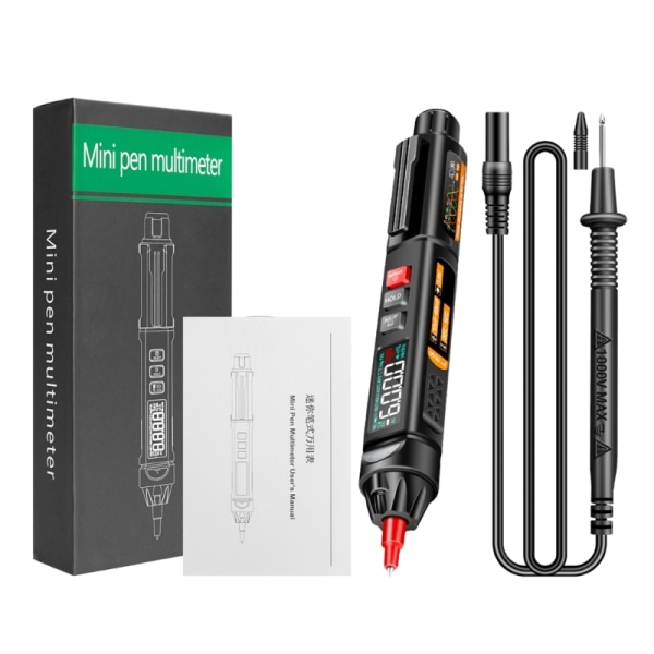 Digital Pen Type Multimeter Bärbar Auto-ranging Voltage Tester för elektriker