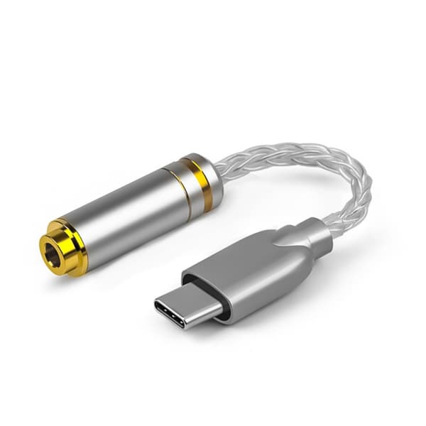 USB C 32bit 384KHz USB C - 3,5mm/2,5mm/4,4mm -sovitin ALC5686-sirulla, USB C -kuulokesovitin 3,5mm-sovitin 4.4mm
