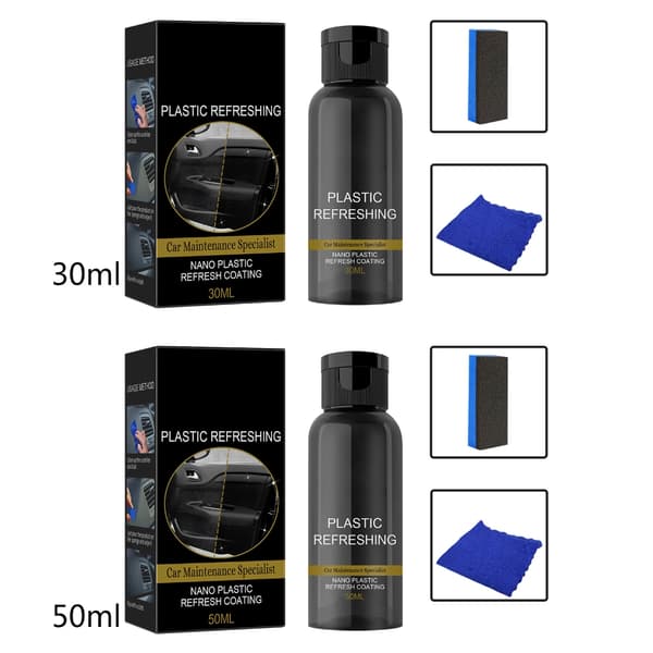 Plastikdele - Renoveringsmiddel til bilens ydre, restaurering af plastikdele null - 50