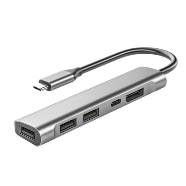 USB C Adapter Dockingstation HDTV USB3.0 USB2.0 Overførselsadapter