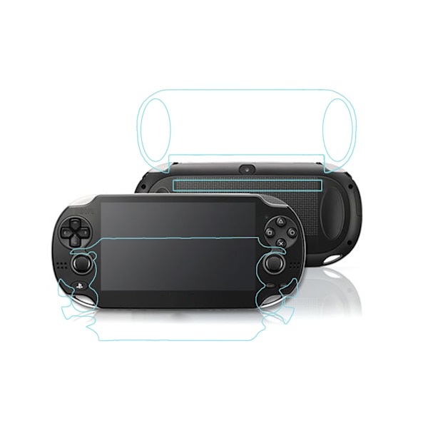 LCD-skydd för PSVita för PSV 1000 - Dammskyddande, Ultraklart, Hög Definition, Skyddande Film