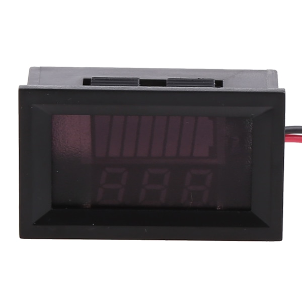 Digital Voltmeter Spänningsmätare Batterikapacitetsindikator Batterimätare 15V-72V Spänningsdisplay Professionell Mätare