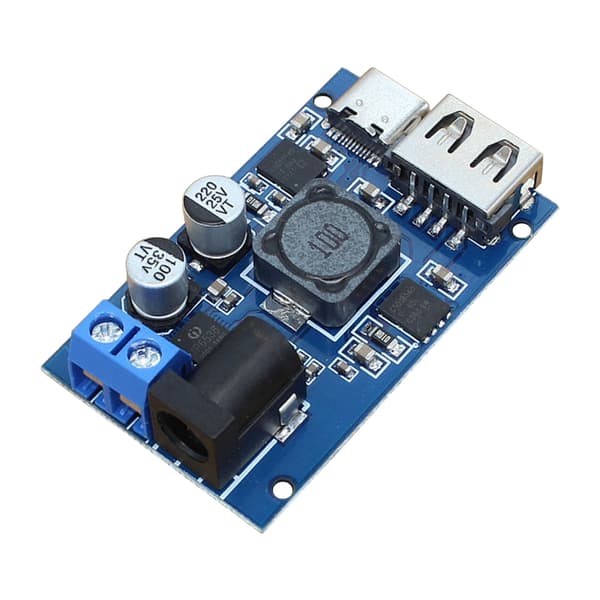 12V til 5V Step Down-omformere Strømadapter for hurtiglading av enheter USB-port