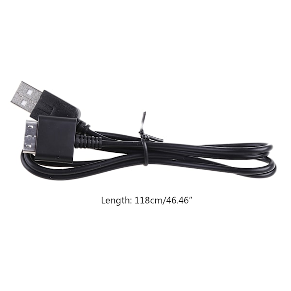 Laddningskabel för PSP Go, Datakabel och Laddningskabel Passar för PSP Go 2 i 1 USB 2.0 Data Synkronisering Överföring & Strömladdare