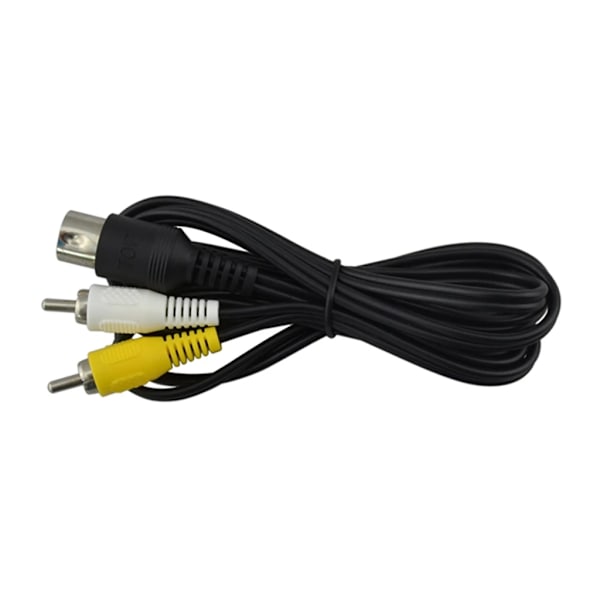 AV-kabel för SEGA Mega Drive 1, standard RCA-anslutning, 6 fot