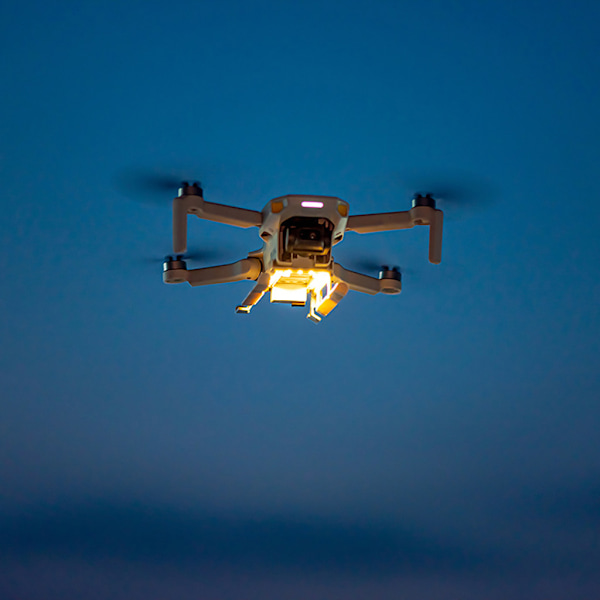 Mini 2 LED Landningsställ Vikbart Nattflyg Förlängd Skid för Mavic Mini/Mini 2