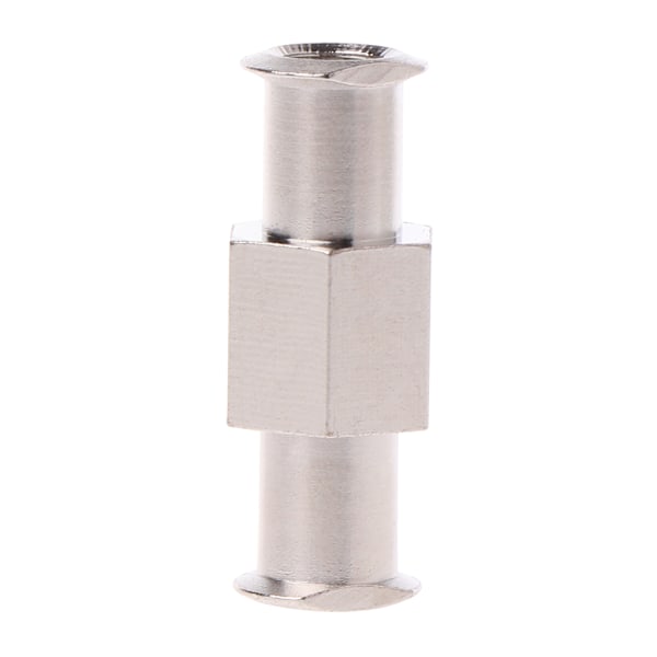 Nickelpläterad 4mm Luer Lock Adapter Koppling Lås Hårdvara Anslutningsdelar