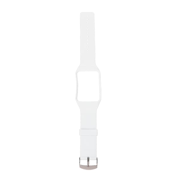 Silikone armbåndsrem erstatning til SM-R750 til Smartwatch White