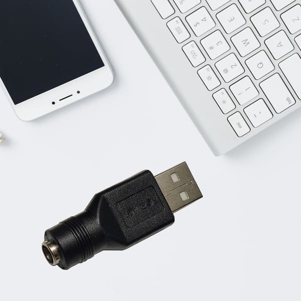 Sikkerheds USB til for DC Adapter USB 2.0 A Han til for DC 5.5x2.1mm for DC Hurtig Tran
