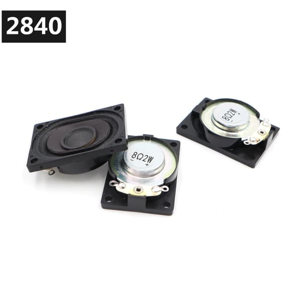 2840 Horn LCD-skärmhögtalare 28x40 rektangulär TV 8ohm 2W intern magnetisk Black