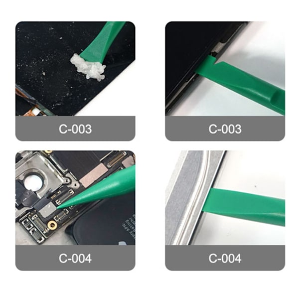 10-pack Reparationsverktyg för Telefoner - Plastspudger, Pryverktyg för Öppning, Set för Reparation av Bärbara Datorer, Elektronik, Smartphone, Handverktyg