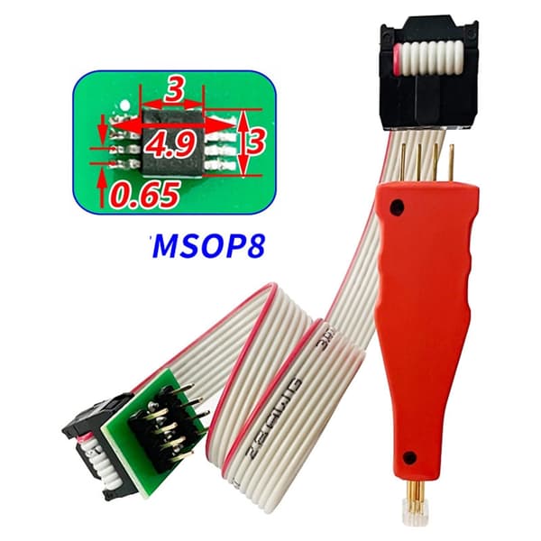 Programmeringstestprobe Elastisk varmeafledning TSSOP8/MSOP8/Mini MSOP8 Chip null - MSOP8