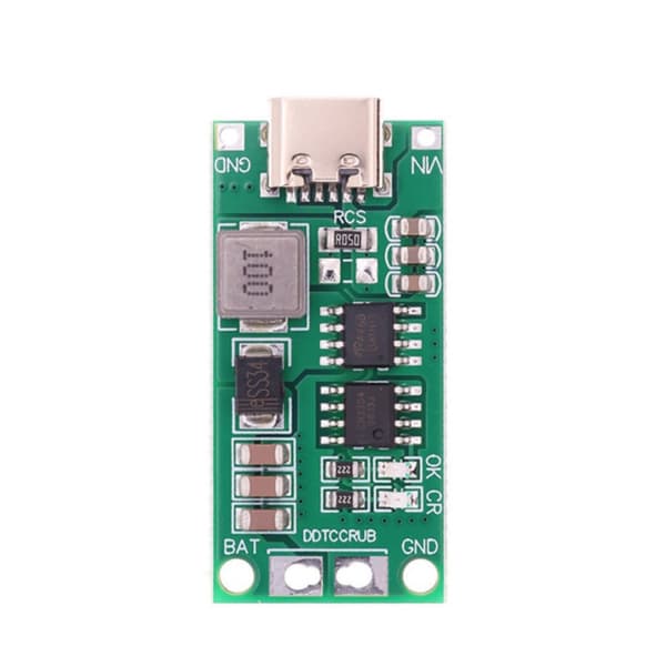 MultiProtection 4s litiumbatteriladdningskort med spänningshöjande teknik intelligent LED-statusdisplay 2A