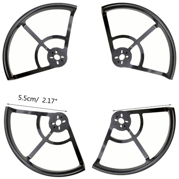 4 stycken Lätta FPV Propeller Skydd för Micro Quadcopter Propeller Skydd