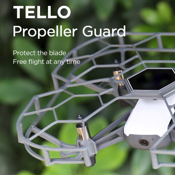 Propellbeskyttelse for Tello Beskyttende bur, fullstendig lukket, for Tello