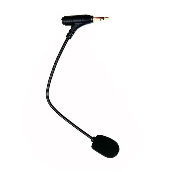 Spelmikrofon 3,5 mm haneplugg brusreducerande mikrofon spelheadset hörlurar 3 sections