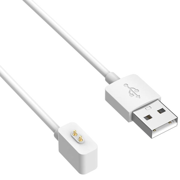 Strömförsörjningsadapter Laddare Ställ USB Laddningskabel Dockningsstation för Mi Band 8 White 100cm