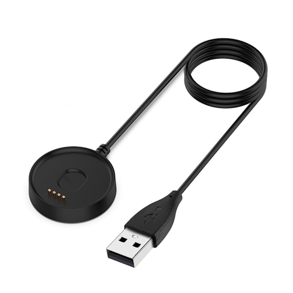Stativ USB Snabbladdningskabel Fäste Strömladdare Adapter Docka för Ticwatch C2