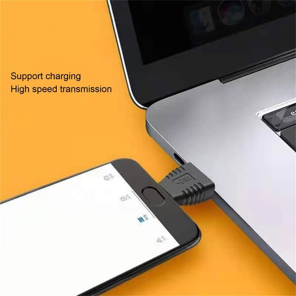 USB 3.0 Hane till USB C Hane Adapter för Snabb Dataöverföring och Laddning