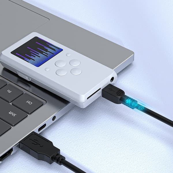 Bærbar USB til Mini USB Strømkabelledning for Digitale Kameraer og Gamle Telefoner