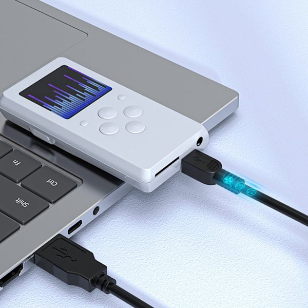 Bærbart USB til Mini USB strømkabel til digitale kameraer og gamle telefoner