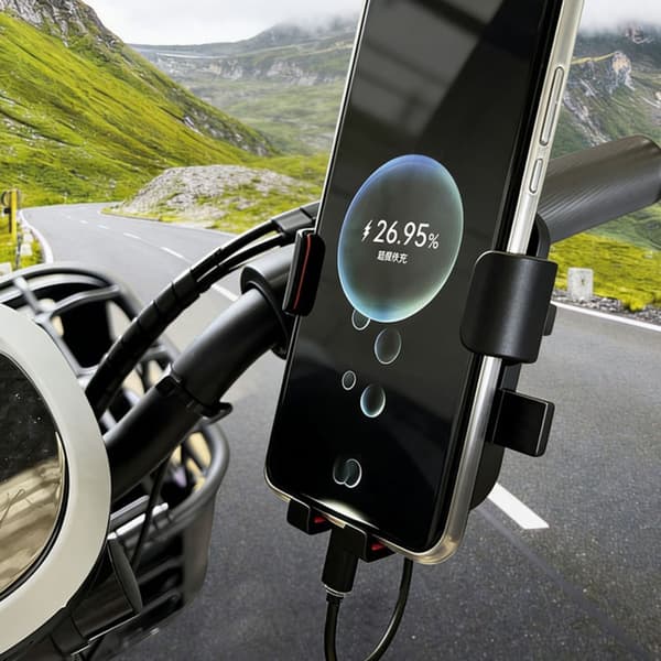 Multilader Elsykkellader Med Hurtiglading For Telefoner Nettbrett Lys