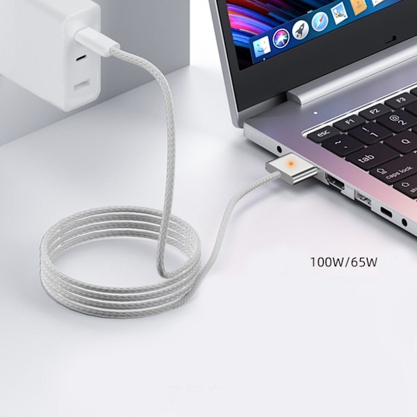 USB-C till Magnetisk 3-kabel för MacBook Pro 2021 M1 Pro & Max Chip 14\" 16\", MacBook Air 2022 M2, MacBook Pro 2023 M2 Pro