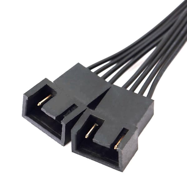 2-vejs 4-benet PWM-blæsersplitterkabel til effektiv varmeafledning PVC-hus