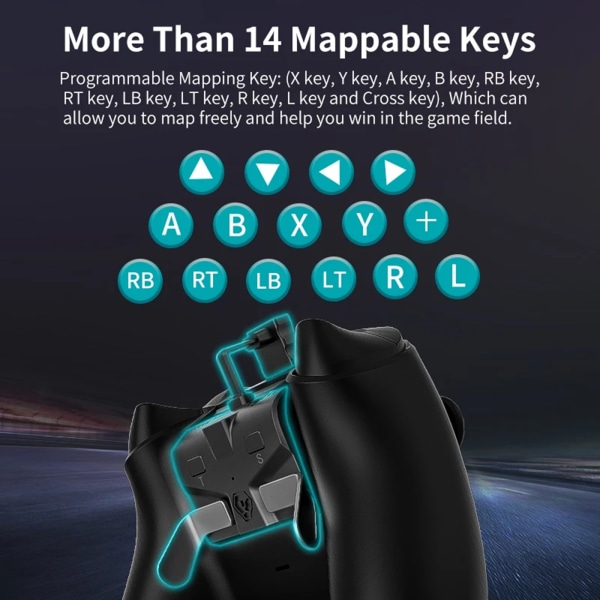 för XB ONE/Series S X Controller Handtag Bakre knappfäste For Xbox one