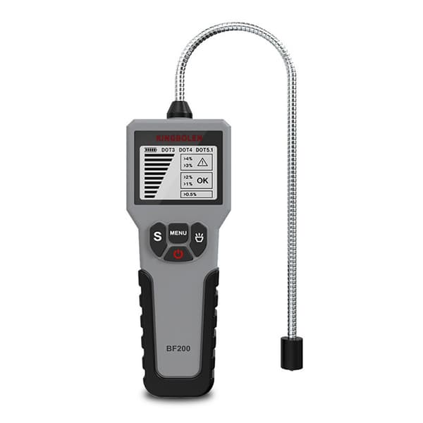 Automatisk væskedeteksjon Bremsvæsketester Digital DOT3 DOT4 DOT5.1 LED-indikator Viser elektronisk