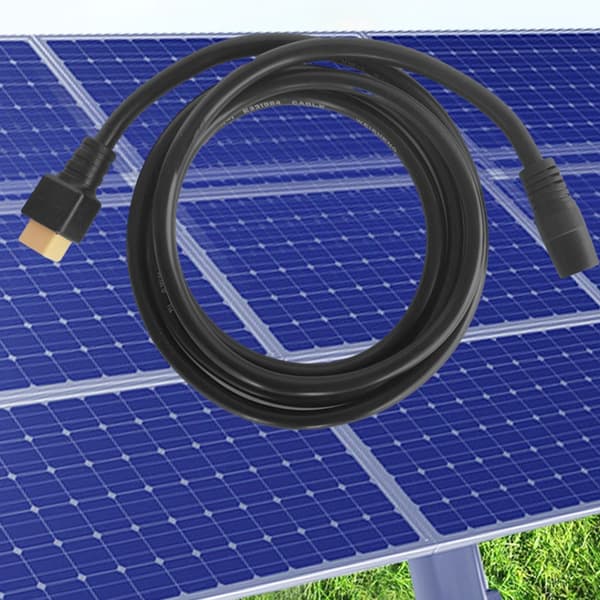 DC8mm Strømforsyningskabel DC7909 til XT60 Adapter til Brug med Solpanel 14AWG Valgfri Længde 1m