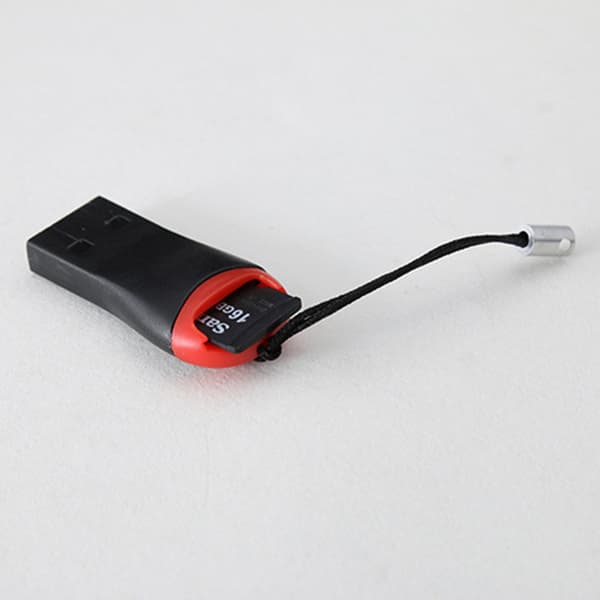 USB 2.0 Micro SD SDHC TF Flash Hukommelseskortlæser Skriver Hængbar Fløjte-