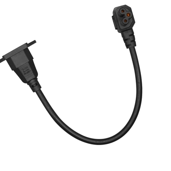 IEC320 C14 til C5 strømkabel 90 graders vinklede plugger for server PDU-skap