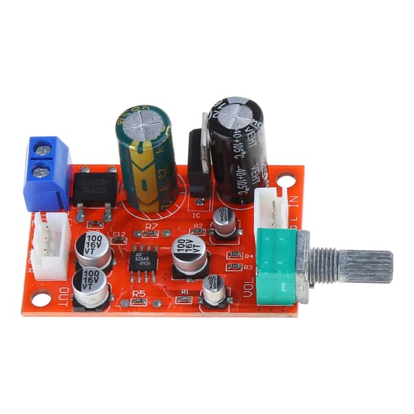 AD828 Forforstærkermodul Effektforstærkerkort Enkeltstrøms op-amp
