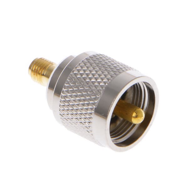 SMA hunport til UHF PL259 hanstik adapter testadapter