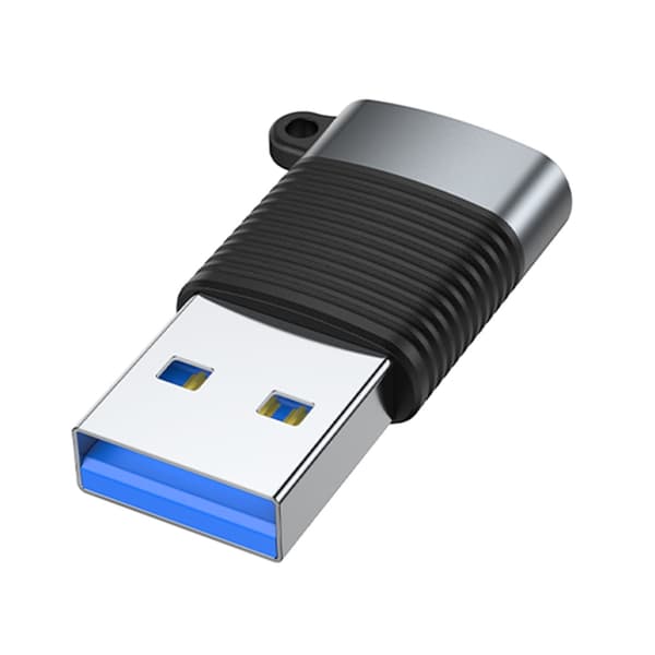 Upplev Höghastighetsdataöverföring med USB3.0 till Typ C Adapterförlängare Silver