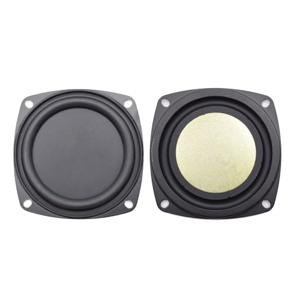 2 st Audio Bass Membraner Passiva Strålare Högtalare Reparationsdelar 78mm DIY Hemmabio Högtalartillbehör
