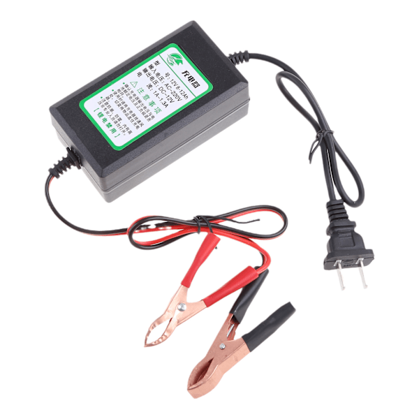 Bil Motorcykel Husbil Portabel Powerbank Batteriladdare 12V för Smart Automatisk Laddning Snabbladdning Auto Underhåll 12V2A