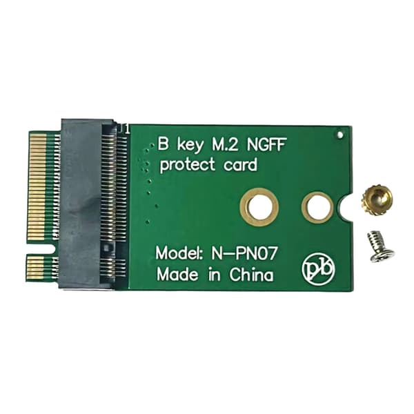 Nem installation M.2 NGFFs 3G 4G 5G B-nøgle til B-nøgle adapter til 2230 SSD-opgraderinger til 2242 størrelse