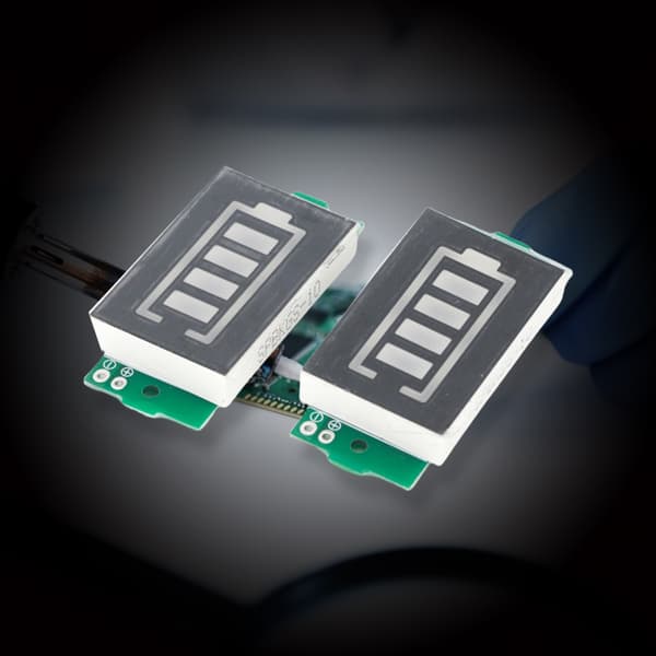 LiBattery Kapacitet LED Display Modul Til Lithium Batterikapacitet 1S Til 8S Green