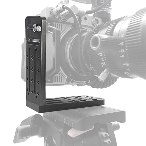 Kamera snabbmonterande vertikal plåtfäste för DSLR SLR stabilisatorfäste L130C