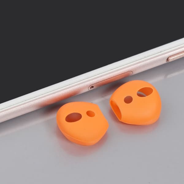 2 par øreputer for trådløse Bluetooth-kompatible hodetelefoner Silikon øreproppdekselpute ørepropptupper øreputer T
