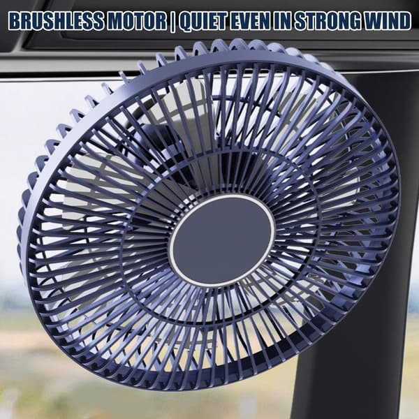 Universal elektrisk køleventilator til køretøjer med variabel hastighedskontrol Bærbar luftcirkulationsventilator til biler og lastbiler null - Hoisting