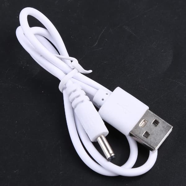 80cm USB DC3.5mm Laddningskabel Stabil Strömöverföring för Elektronik