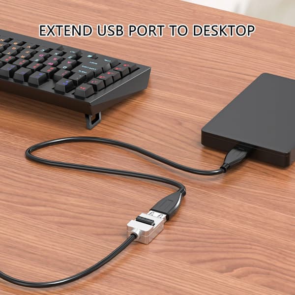 USB 2.0-stik skrueterminal loddefri blokadapter USB 2.0 reparationssæt hanterminaler konverterstik til USB null - Female head